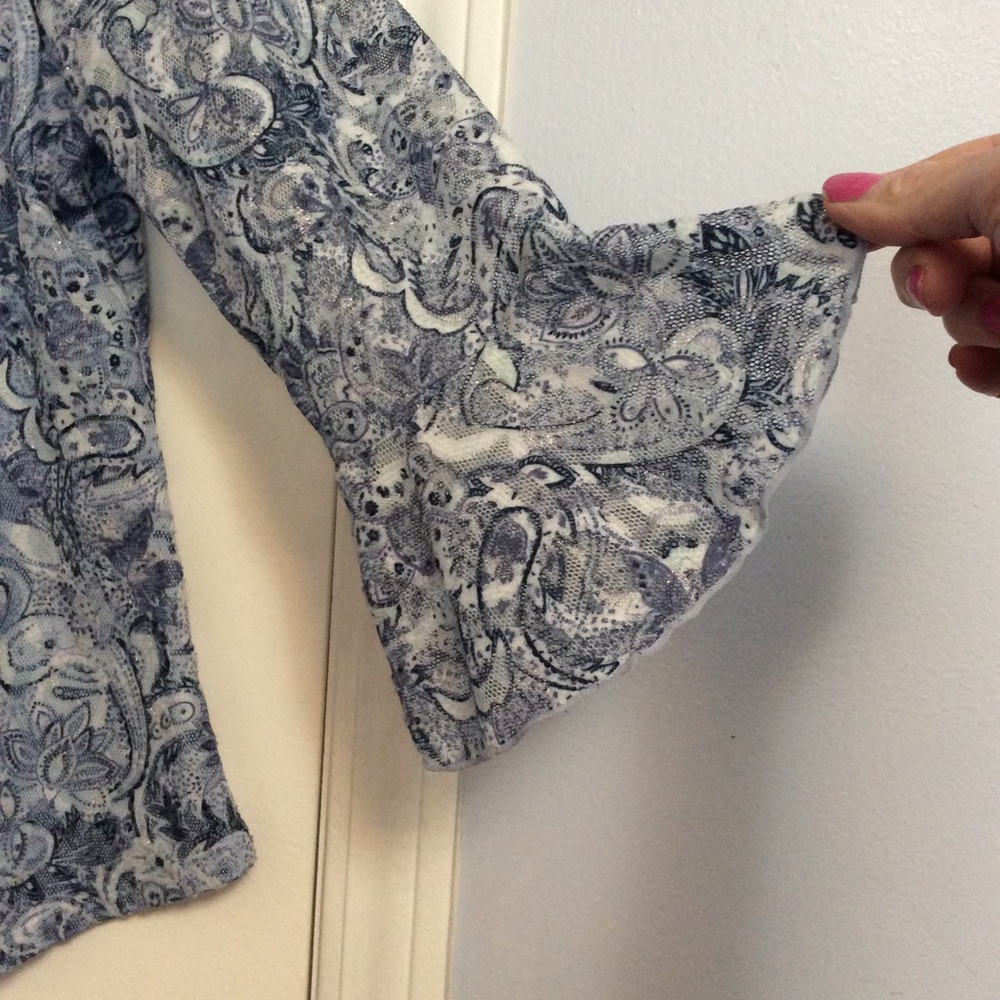 INC Collared Button Top - Picture 4 of 8